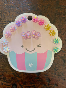 M- Cupcake butterfly earring set