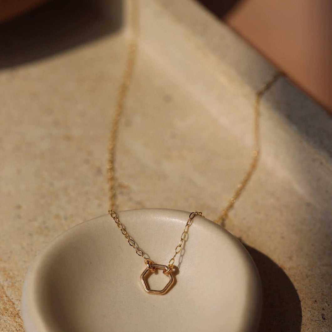 Token Jewelry - Little Honey Necklace