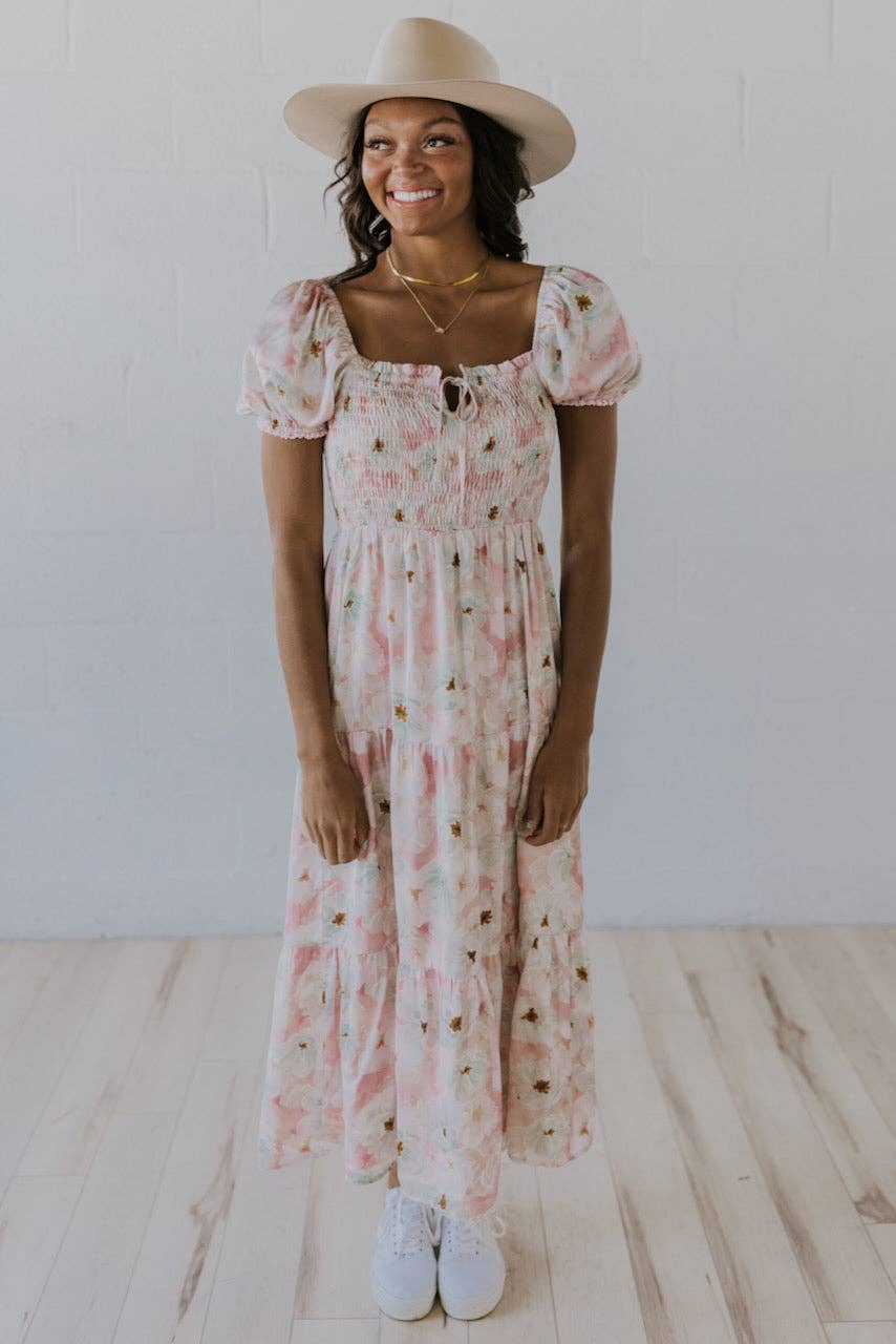Roolee - Hope Gardens Smocked Maxi Dress