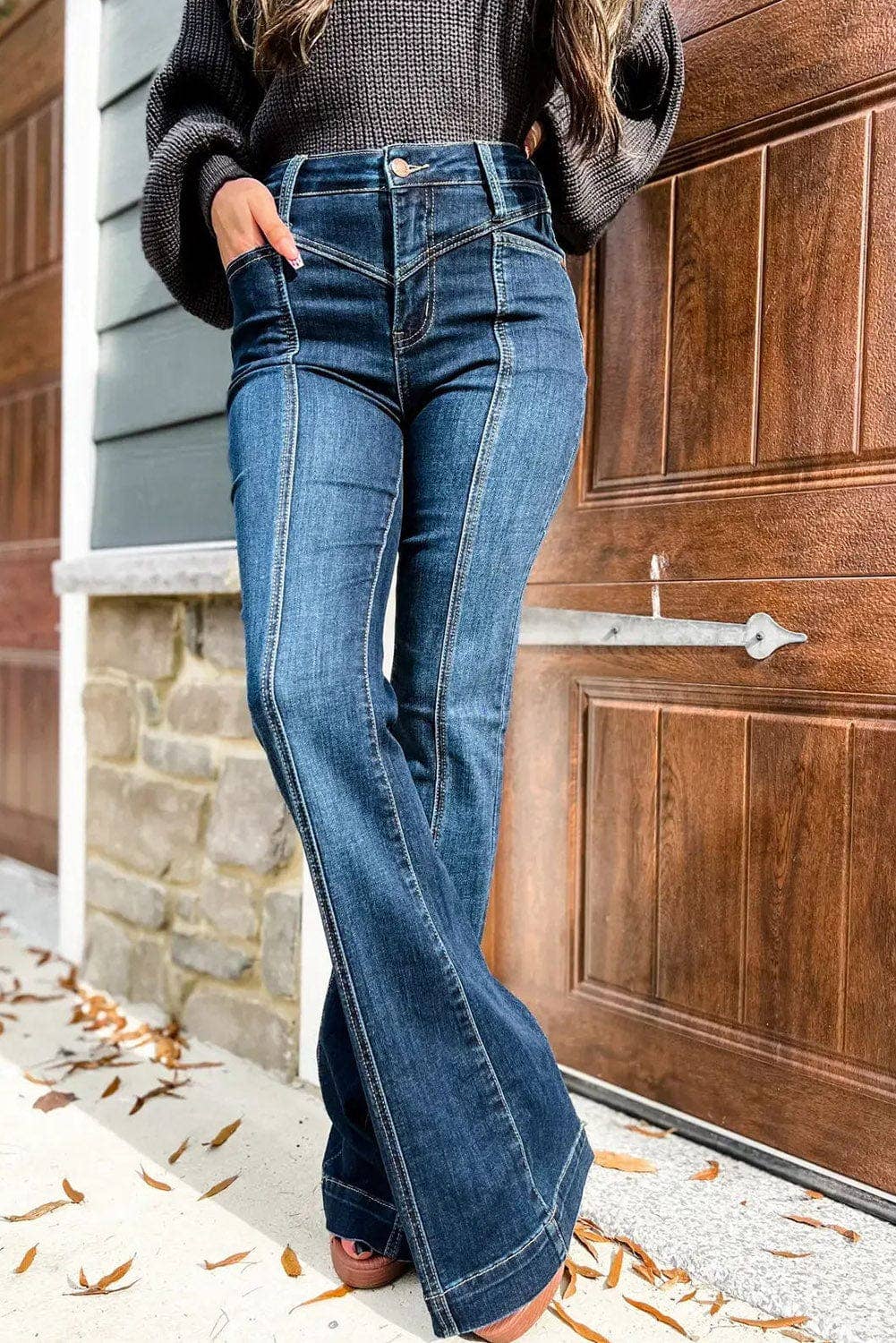 Liam & Company - Angie Flared Jeans