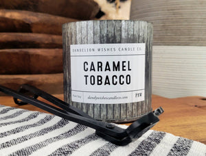 Dandelion Wishes Candle Co. - 12 oz. Rustic Galvanized Tin Candle