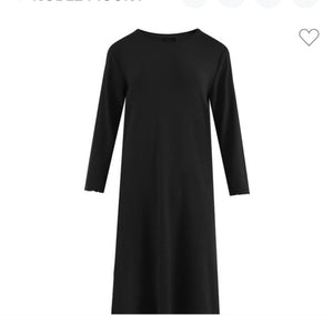 M- Sleep Dress (Black)