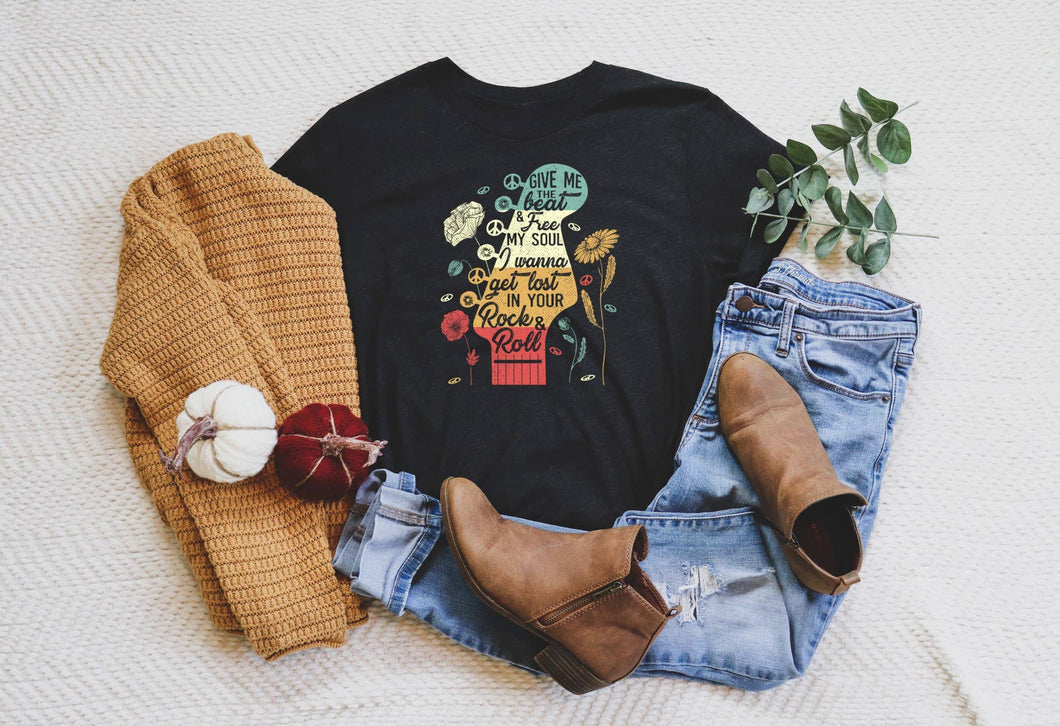 MidWest Tees - Give Me The Beat and Free My Soul Guitar