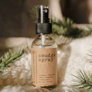 J-Amethyst Infused Smudge Spray | With Sage Essential Oil